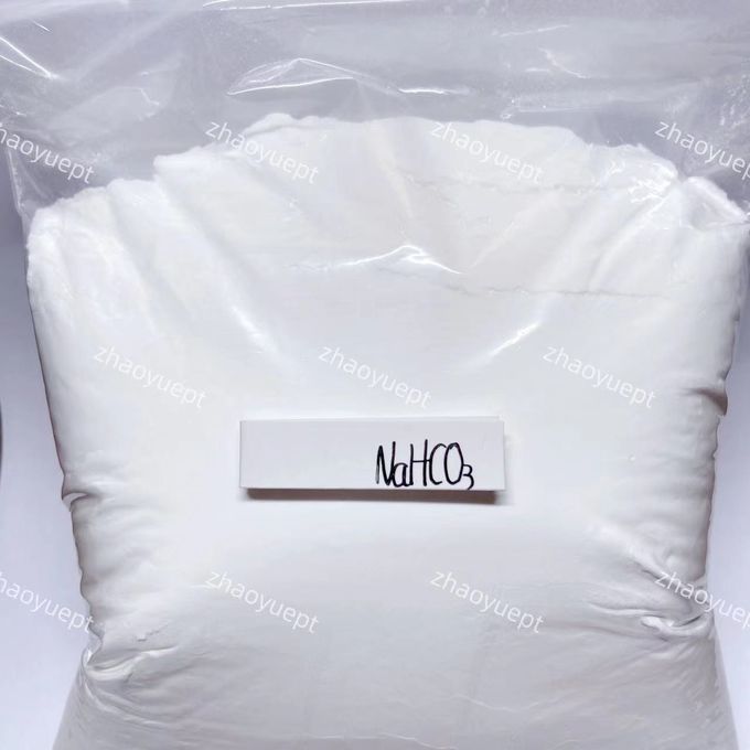 800 Mesh โซเดียมไบคาร์บอเนต ขนาดผง 99% นาที โซเดียเบิกซอดาสีขาว CAS No 144-55-8 0