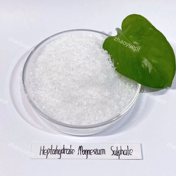 อุตสาหกรรมการทําผิวหนัง Epsom Salt MgSO4 · 7H2O ซัลเฟต แมกนีเซียม แฮปต้าไฮดราต ขาว 0